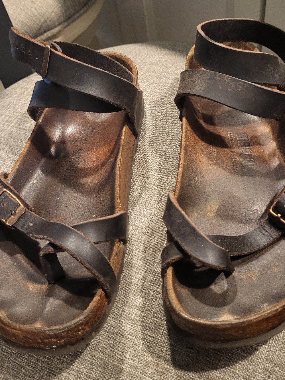 Birkenstock Habana Brown Strappy Sandals